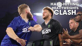 Hard-Hitting Heavyweight Wobbled  Logan Greenhalgh vs Cooper Housley  Power Slap 8 - Full Match