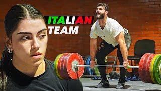 Italian Weightlifting Journey into Champions Training Base