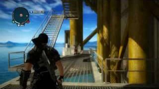 Just Cause 2 video oil rig