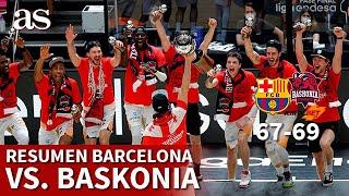 Resumen del Barcelona vs. Bakonia de la final de la Liga Endesa  Diario AS
