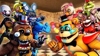 FNAF Security Breach vs Withered Toy Animatronics