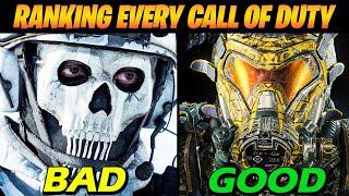 Ranking Every COD Game Worst to Best