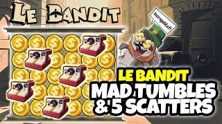 Le Bandit - INSANE TUMBLES & 5 SCATTERS