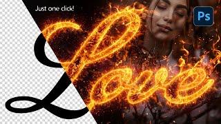 How to Create Realistic Fire on Text and Logo in Photoshop