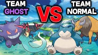 Ghost Pokemon VS Normal Pokemon..Then we FIGHT