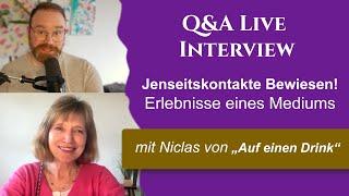 Q&A-INTERVIEW Jenseitskontakte BEWIESEN - Erlebnisse eines Mediums mit Niclas Auf einen Drink