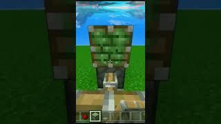 New Automatic Door Build Hack in Minecraft #shorts