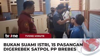 Belasan Pasangan Mesum Terjaring Razia di Hotel Pinggir Pantura Brebes  tvOne Minute