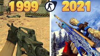 Evolution of Counter Strike Games  1999-2021 