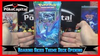 Pokemon Roaring Skies Aurora Blast Articuno Theme Deck Opening