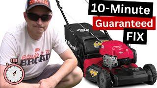 Lawn Mower WONT START - 10 Minute FIX  - Craftsman M260