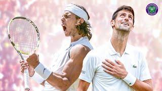 The Biggest Rivalries at Wimbledon Rafael Nadal v Novak Djokovic