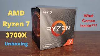 Unboxing AMD Ryzen 7 3700x Processor 2021