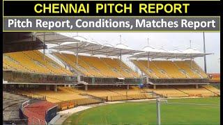 MA Chidambaram Stadium  - Pitch Report Conditions & Matches Analysis