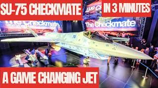 Su-75 Checkmate A Game Changing Jet NEW
