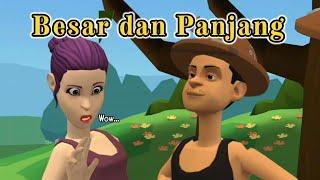 Besar dan Panjang  Animasi Lucu 3D  Plotagon Story  Koplak Animasi 