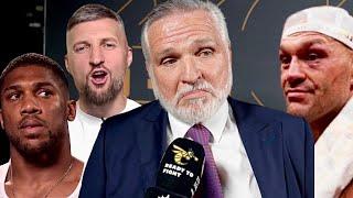 “WHATS THE PROBLEM?” Peter Fury BRUTALLY HONEST on JOSHUA FROCH FUED  TYSON FURY USYK REMATCH  GBM