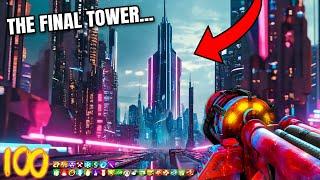 THE FINAL BOSS TOWER ZOMBIES CHALLENGE MAP...