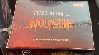 First look at Fleer Ultra Wolverine retail blasters