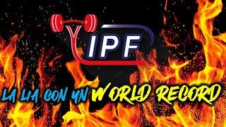 La IPF la vuelve a liar ahora con un WORLD RECORD