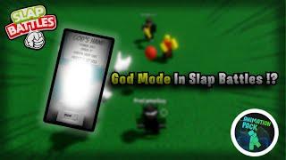 God Mode In Slap Battles?  Slap Battles Roblox