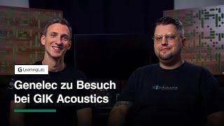 Genelec zu Besuch bei GIK Acoustics Raumakustik analysieren mit dem GRADE Report