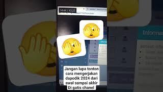 jangan lupa bsok tonton fidio full cara instal dapodik 2024 dari awal sampai akhir