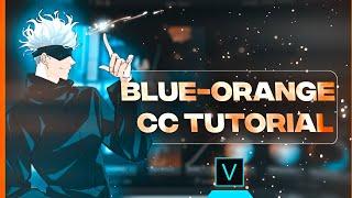 ORANGE - BLUE COLOUR CORRECTION USING MBL Sony vegas coloring tutorial magic bullet looks tutorial