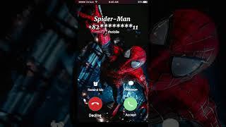 Spider man call me ️#smartphone Spider-Man ringtone #shortvideo