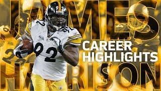 James Harrisons FULL Career Highlights From Undrafted to All-Pro  NFL Legends Highlights