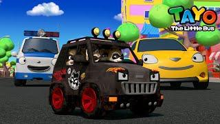 The Bad Car is Arrested  Police Car Song  Rescue Song  Pat the Police Car  Tayo the Little Bus