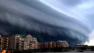 Strange Shelf Clouds  Scary Dark Clouds Appears Over Finland Helsinki