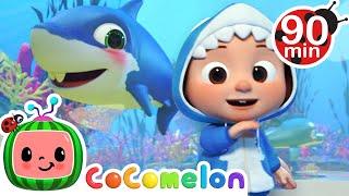 Baby Shark + Wheels on the bus & More Popular Kids Songs  Animals Cartoons for Kids Funny Cartoons