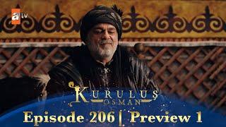 Kurulus Osman Urdu  Season 5 Episode 206 Preview 1