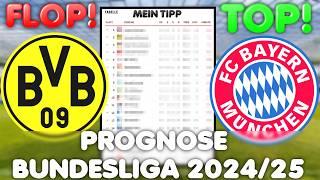 Bundesliga Prognose 202425 Wer wird Meister wer steigt ab 