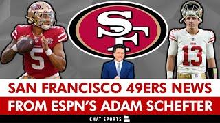 San Francisco 49ers News From Adam Schefter Trey Lance Trade Interest Latest On Brock Purdy