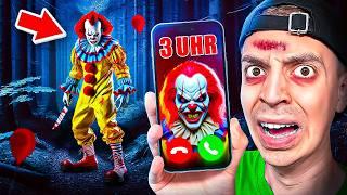 RUFE NIEMALS den HORROR CLOWN um 3 UHR NACHTS An 