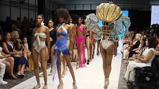 DESFILE TRAJES DE BAÑO DISEÑADORA YAHINDY RODRÍGUEZ COLECCIÓN DREAMS TIDE RD FASHION WEEK 2024