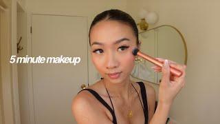 My 5 Minute Everyday Makeup Look Super easy clean girl aesthetic   Colleen Ho