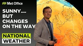 150623 – Sunny but Changes on the Way – Afternoon Weather Forecast UK – Met Office Weather