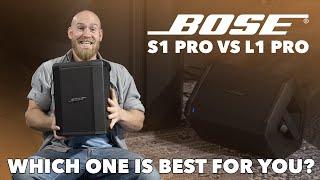 Bose S1 Pro vs L1 Pro – which one is best for you