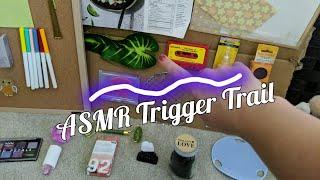 The ULTIMATE ASMR TRIGGER TRAIL VARIETY STYLE 🫶🩷 fast asmr trigger trail