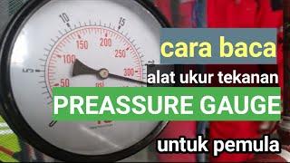 cara baca alat ukur tekananpreassure gauge