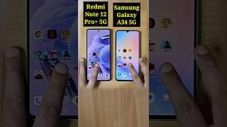 Redmi Note 12 Pro Plus 5G Vs Samsung Galaxy A34 5G Speed Test Comparison 