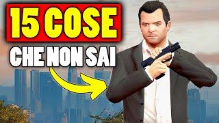 15 COSE che NON SAI su MICHAEL  Segreti Misteri Easter-egg di Gta 5 Online