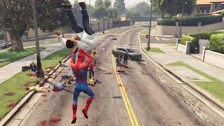 Spiderman Vs Zombie GTA 5