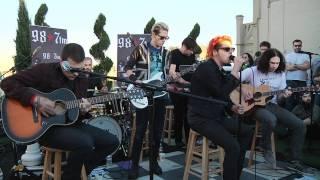 My Chemical Romance - Helena Live Acoustic at 98.7FM Penthouse