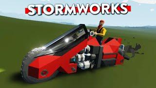 Едем на ЯДЕРНЫЙ полигон   Stormworks Build and Rescue