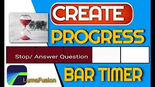 Make Animated Progress BarTimers in LumaFusion #Lumafusion