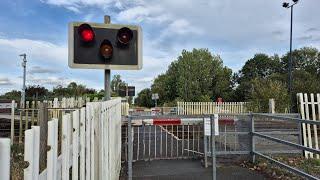 Sherburn-in-Elmet Level Crossing North Yorkshire 02062024